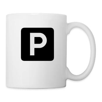 Parking place - Mug - white - Right