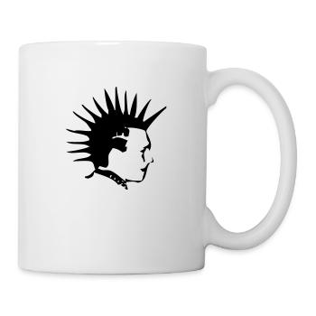 Punk - Tasse - Weiß - Rechts