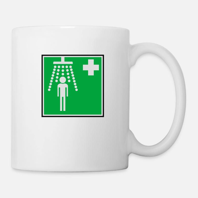 Clean Douche hôpital - Mug blanc - blanc