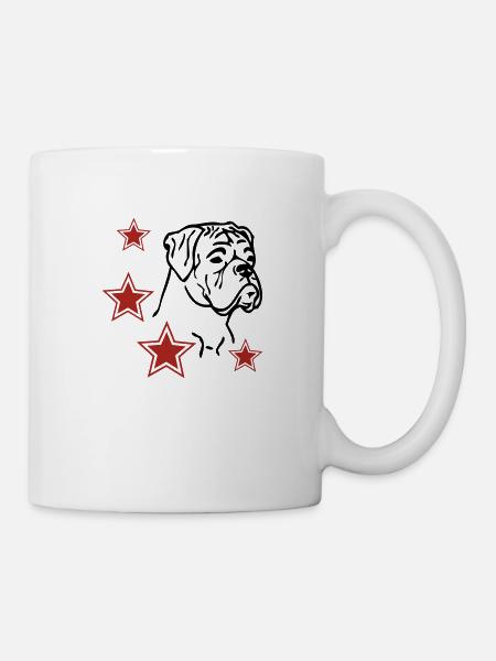 boxerdog001 - Mug - white