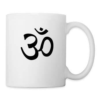 Om - Tasse - Weiß - Rechts