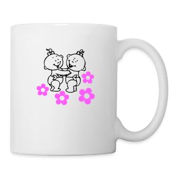 twin girls © - Tasse - Weiß - Rechts
