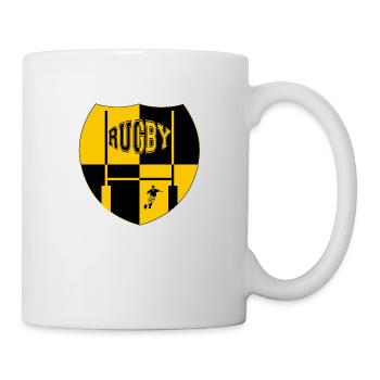 rugby - Tasse - Weiß - Rechts