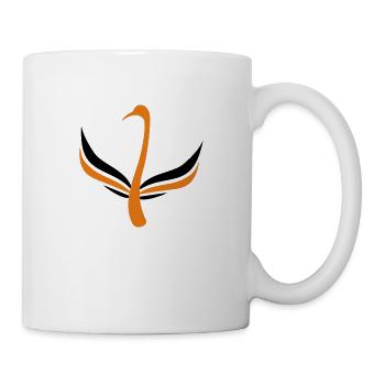 Schwan 2fbg - Tasse - Weiß - Rechts