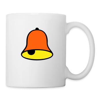 Glocke - Tasse - Weiß - Rechts