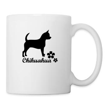 chihuahuatext - Mug blanc - blanc - Droite