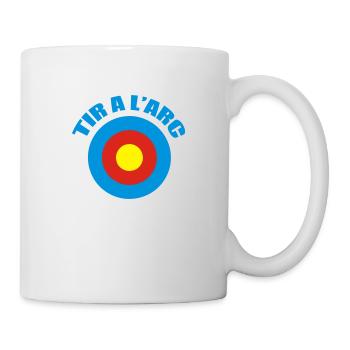 Tir à l'arc - Mug blanc - blanc - Droite
