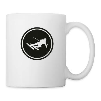 Ski - Mug blanc - blanc - Droite