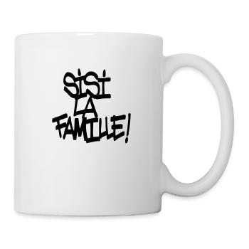 Sisi La Famille ! - Mug blanc - blanc - Droite