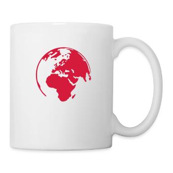 earth - Tasse - Weiß - Rechts