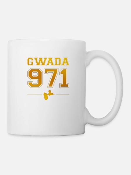 gwada_school_or - Mug blanc - blanc