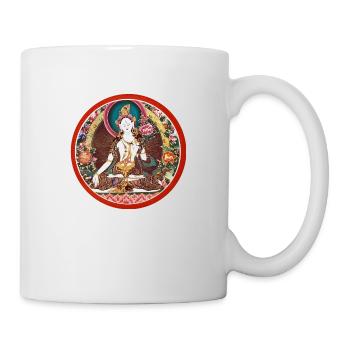 Weisse Tara - Tasse - Weiß - Rechts