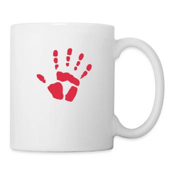 Hand Print Handprint - Mug - white - Right