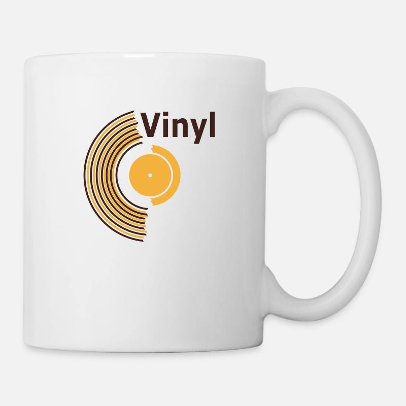 vinyl v1 (© alteerian) - Tasse - Weiß