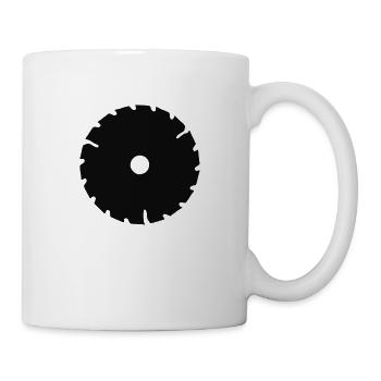 Sägeblatt - Tasse - Weiß - Rechts