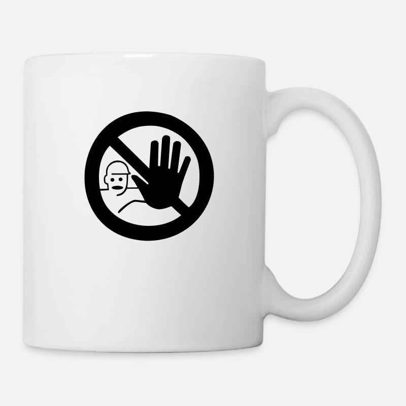 ARRÊT - Mug blanc - blanc