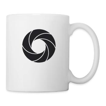 Aperture / Blende (1c) - Mug - white - Right