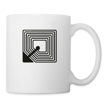 rfid - Mug blanc - blanc - Droite