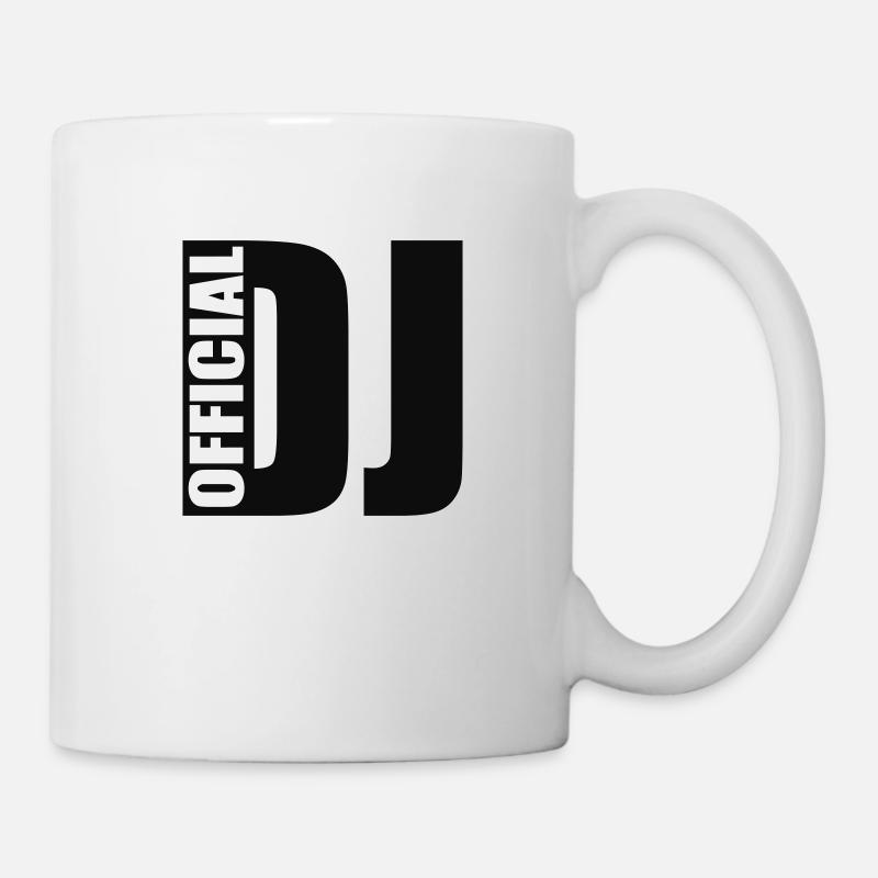 official DJ - Tasse - Weiß