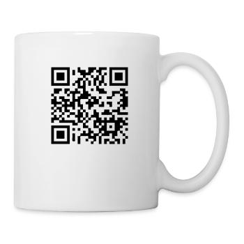 barcode3d - Tasse - Weiß - Rechts