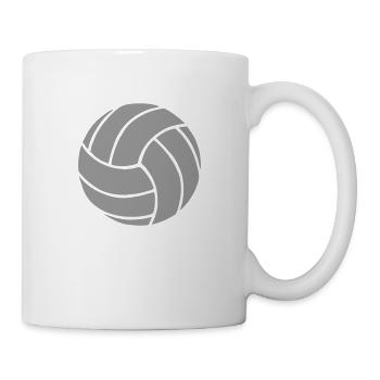 Volley-ball, volley-ball de plage - Mug blanc - blanc - Droite
