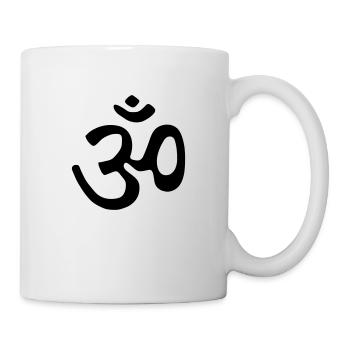 om - Tasse - Weiß - Rechts