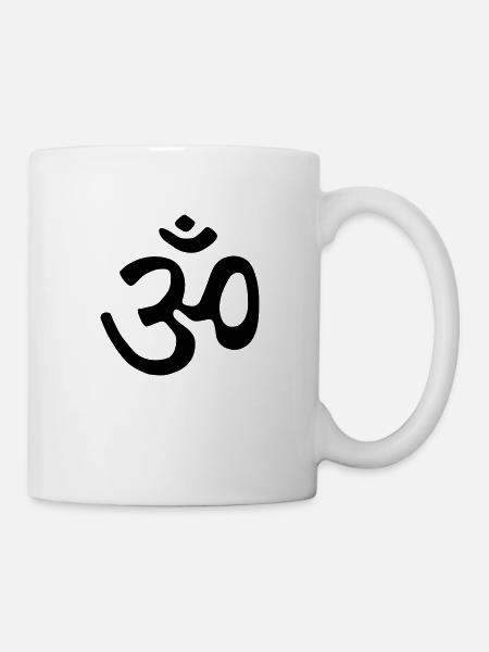 om - Mug blanc - blanc