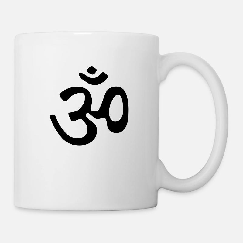 om - Tasse - Weiß