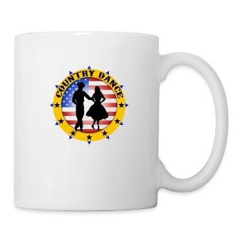 country dance - Mug - white - Right