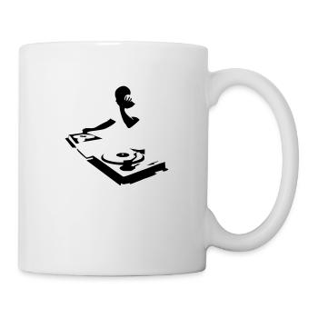DJ - Mug blanc - blanc - Droite