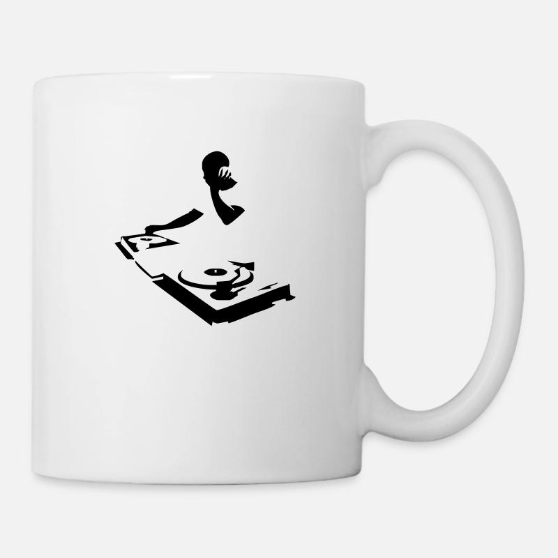 DJ - Mug - white