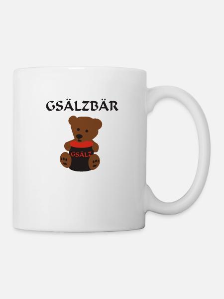 Gsälzbär - Tasse - Weiß