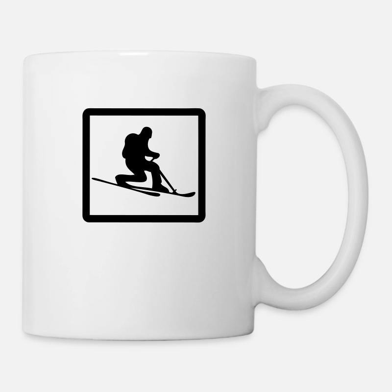 tele symbol prooved - Tasse - Weiß