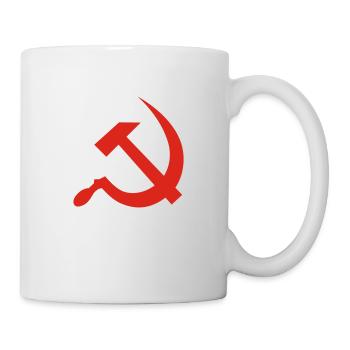 hammer and sickle / soviet union / russia - Mug blanc - blanc - Droite