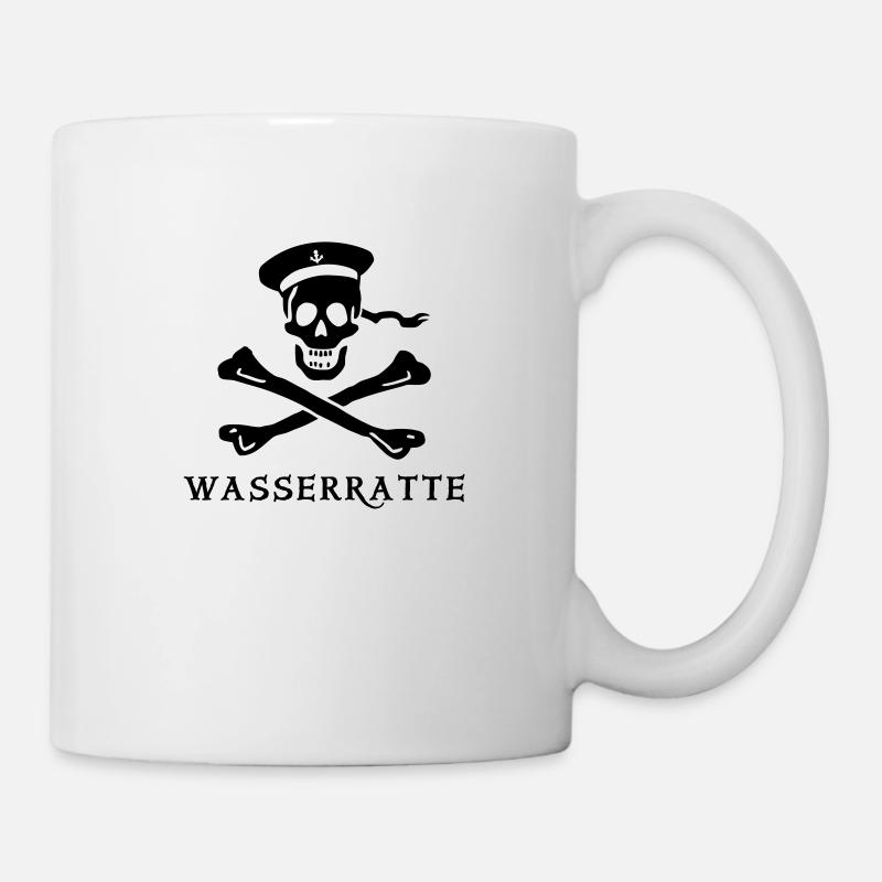 ~ Wasserratte ~ - Tasse - Weiß