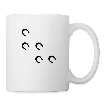pferd - Tasse - Weiß - Rechts