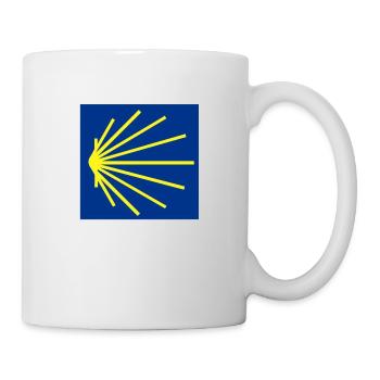 Jakobsweg - Tasse - Weiß - Rechts