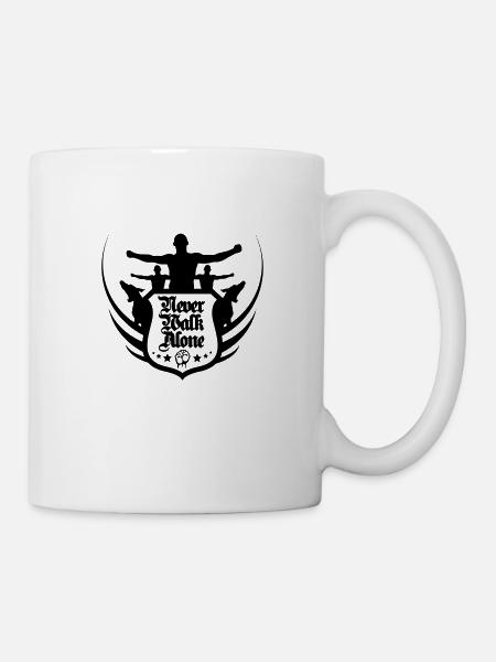 neverwalkalone2 - Mug blanc - blanc
