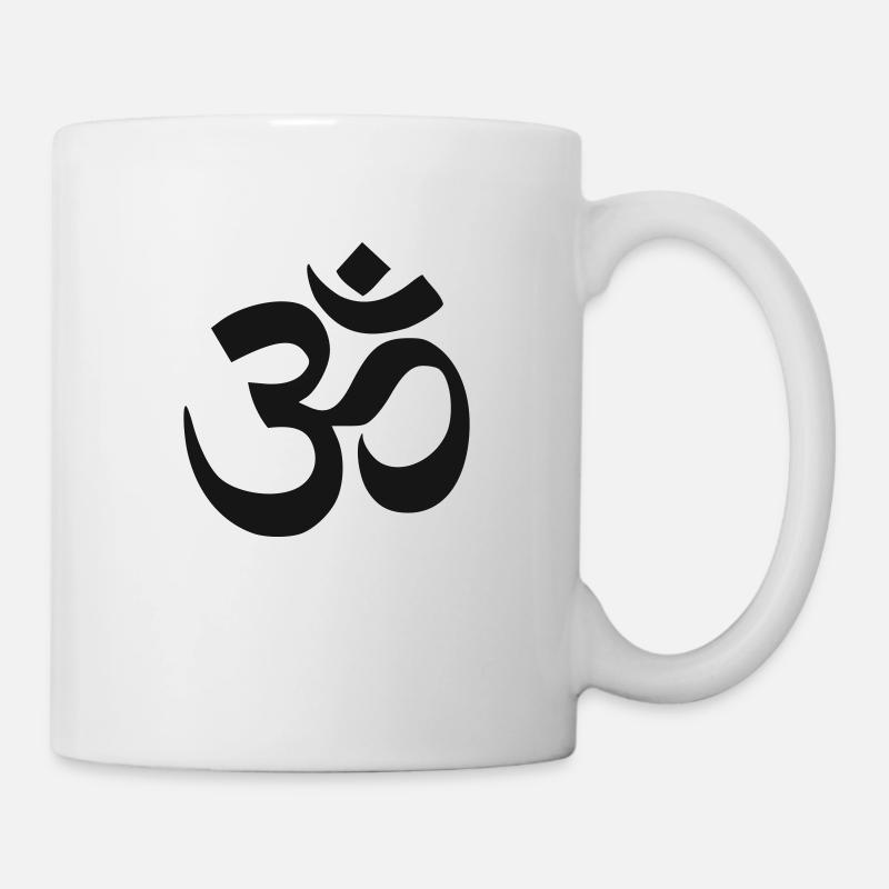 Om - Tasse - Weiß