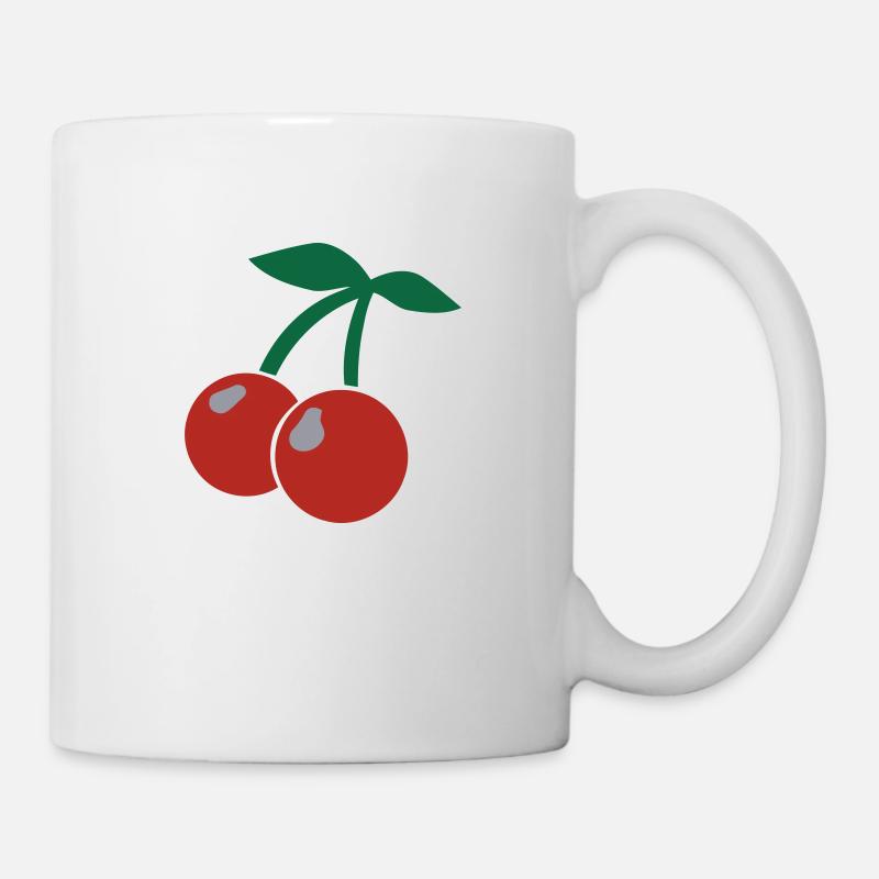 Kirchen/cherries - Mug blanc - blanc