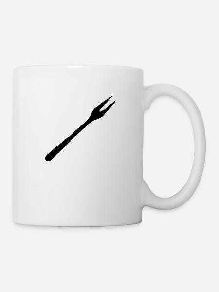 fondue - Tasse - Weiß