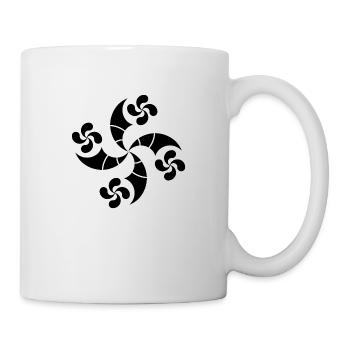 Baskische Quer - Tasse - Weiß - Rechts