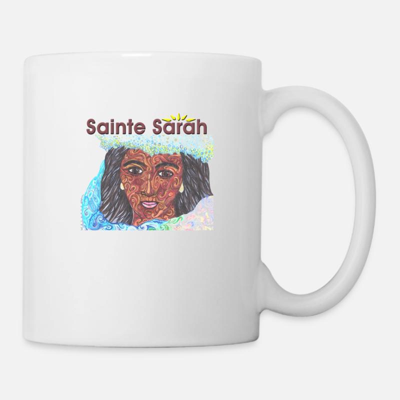 SAINTE SARAH - Mug blanc - blanc