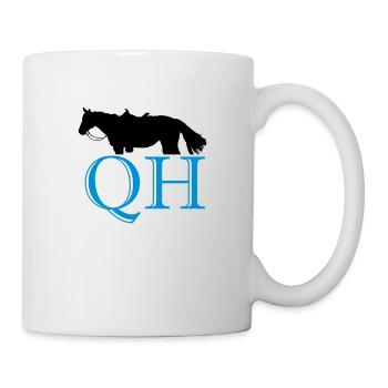QH-Westernhorse - Tasse - Weiß - Rechts
