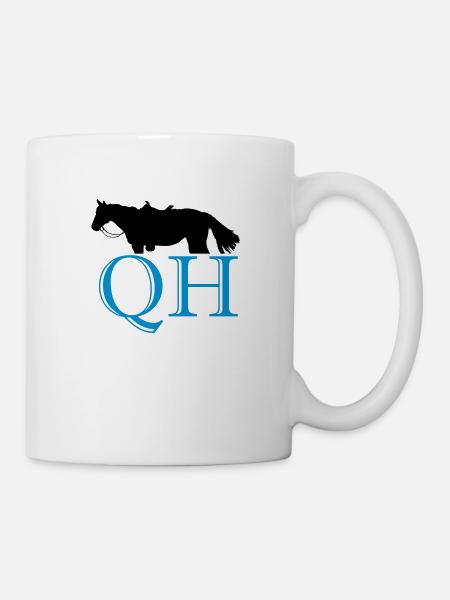 QH-Westernhorse - Tasse - Weiß