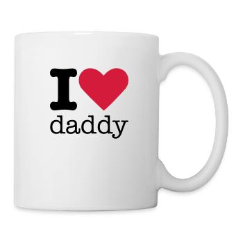 I Love Daddy - Mug - white - Right
