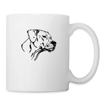 (214) Dogo Argentino dog - Mug - white - Right
