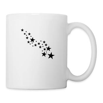falling stars - Mug - white - Right