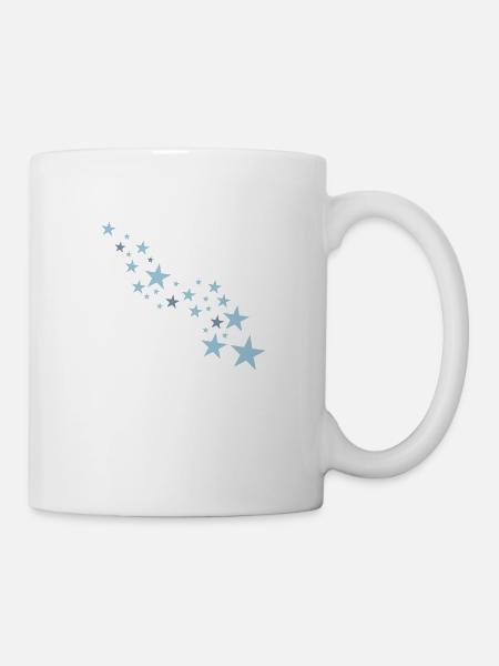 stars - Mug - white