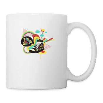 Pimp my shoes - Mug blanc - blanc - Droite